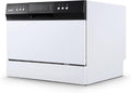 Countertop Dishwasher, Energy Star Portable Dishwasher, 6 Place Settings, Mini Dishwasher with 8 Washing Programs, Speed, Baby-Care, ECO& Glass, Dish Washer for Dorm, RV& Apartment