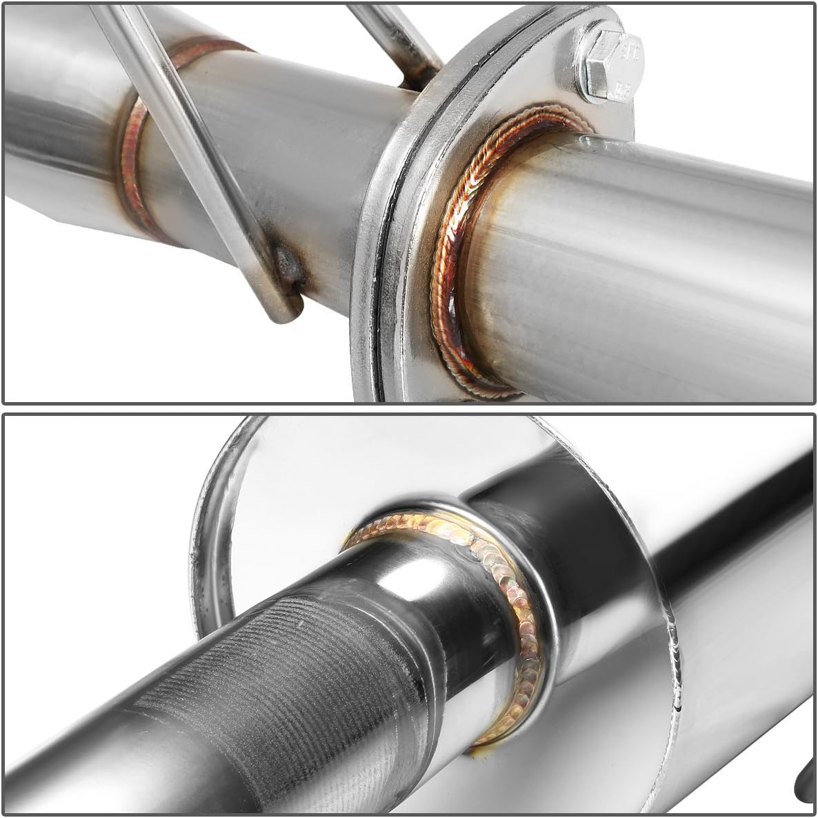 CBE-HC06EX-BT Catback Exhaust System [for 06-11 Honda Civic EX/LX/DX]
