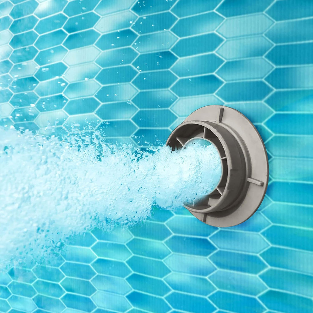 12ft x 36in Round Inflatable Above Ground Swimming Pool with Filter Pump – Easy Setup with Top Ring Design