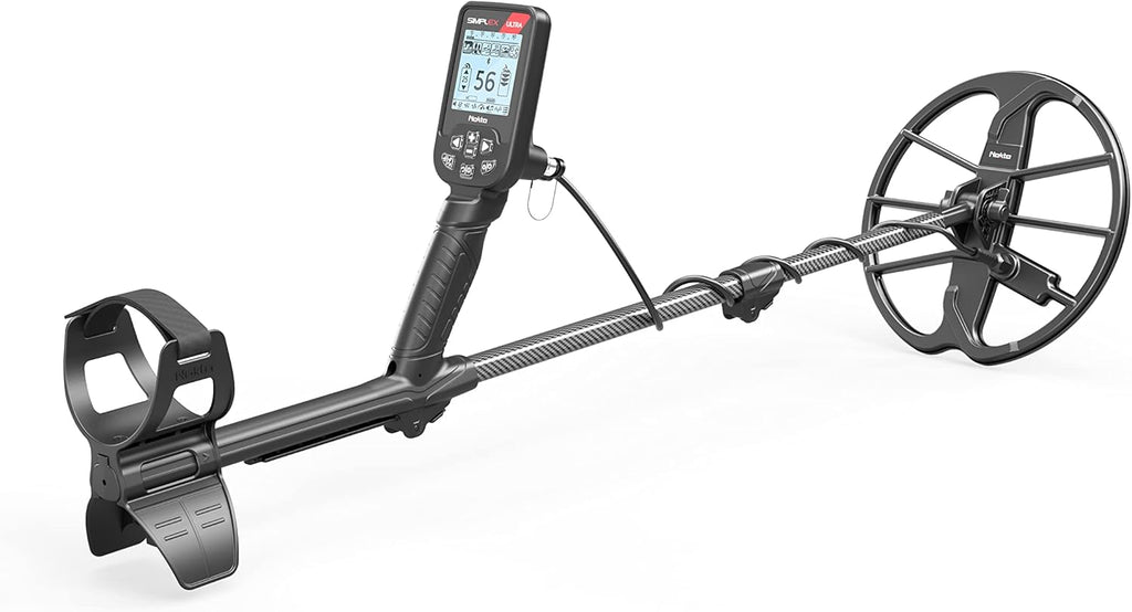 Ultra Waterproof Metal Detector with Carbon Fiber Shaft and 11” Search Coil (Metal Detector)