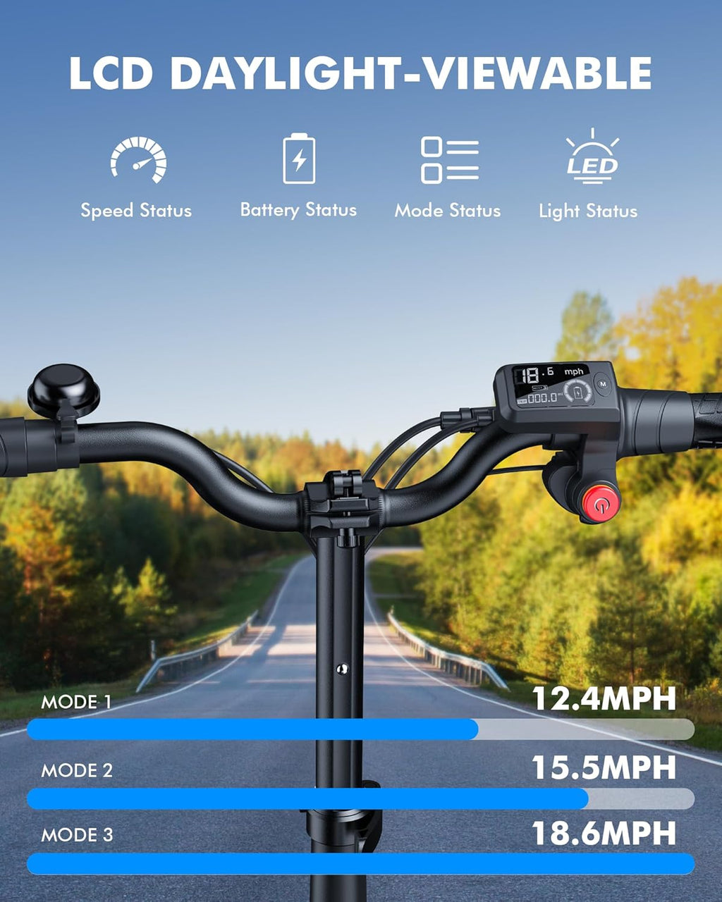 Gyroor Electric Scooter for Adults with A Large Cargo Basket, 650W Motor,48km Range,30 km/h Max Speed, 14" Pneumatic Tire and Dual Shock Absorption,Foldable Electric Scooter with Seat for Pets & Cargo