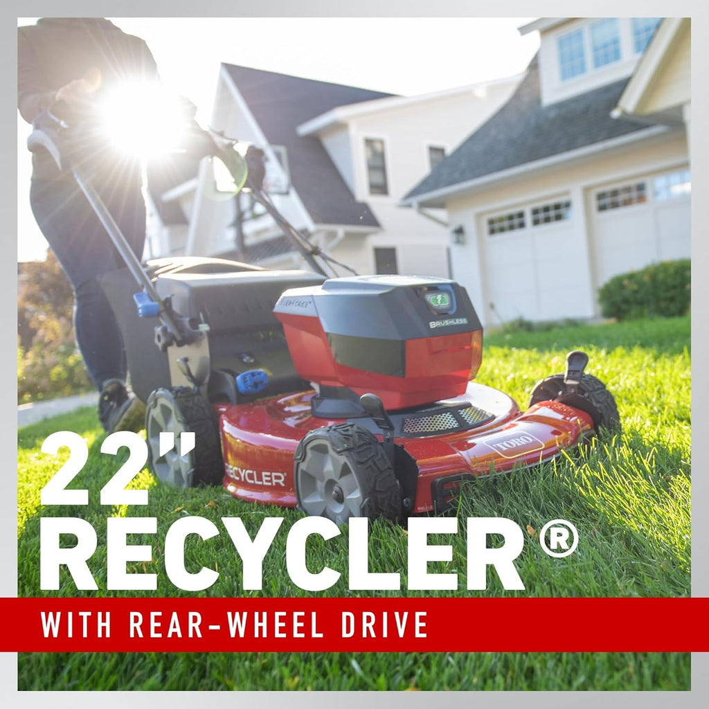 22-Inch 60 V Battery Self-Propelled Lawn Mower