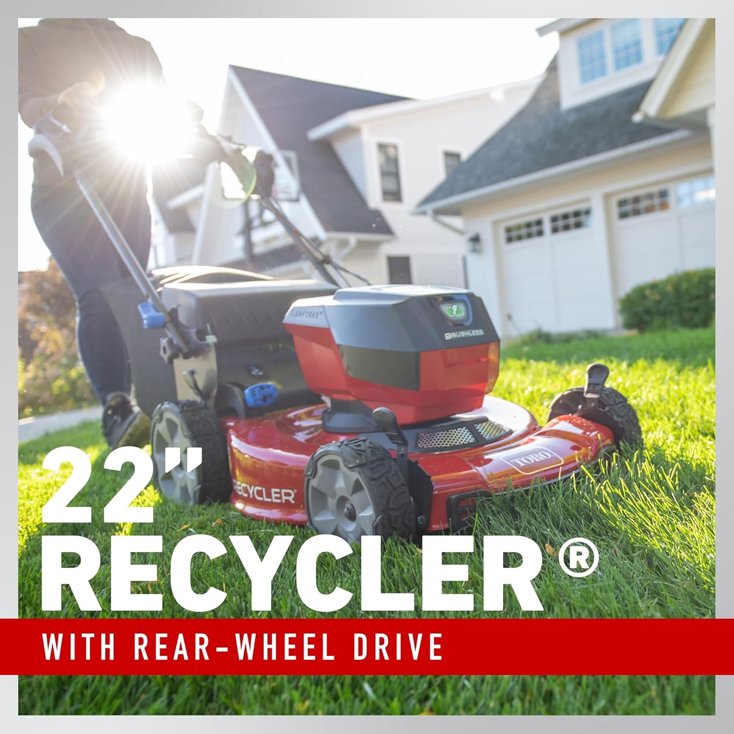 22-Inch 60 V Battery Self-Propelled Lawn Mower
