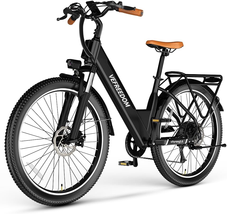 1000w Peak Electric Bike for Adults,up 70 Miles Removable Battery Ebike, 26" Electric Mountain E Bike with 7-Speed,Adult Electric Bicycles for Commute Beach Snow