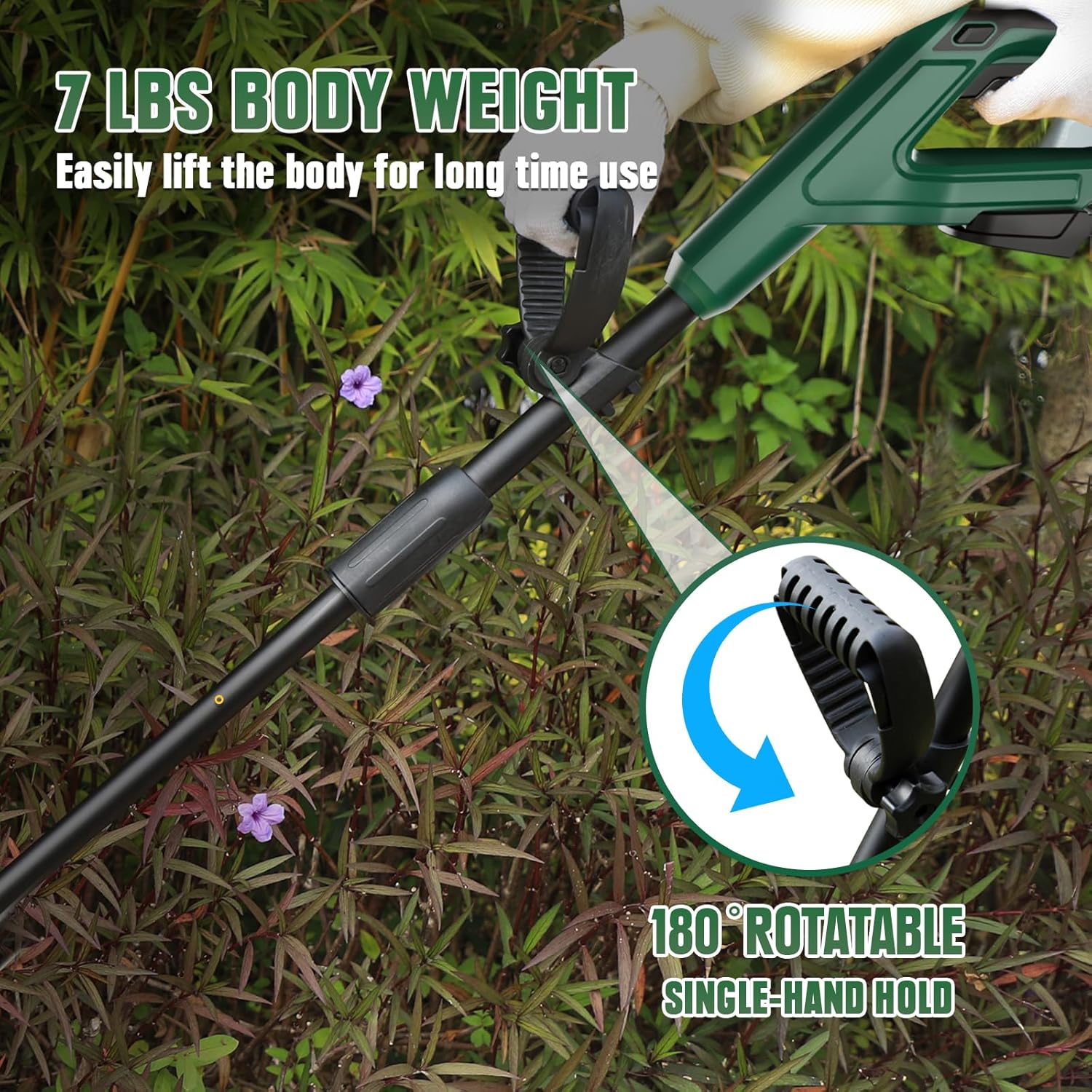 Cordless Lawn Edger Compatible with Makita 18V Battery(Tool Only), 2 in 1 Grass Edger & Trencher for Landscaping, Lawns and Sidewalk