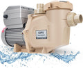 1.5HP Variable Speed Pool Pump 230V High Performance Intelligent Control for Inground Swimming Pools All-Weather Water Clean Filter Pump System Replacement