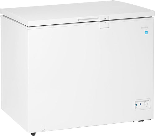 10.00 cu. ft. Chest Freezer in White Garage Ready: Freezer can perform in temperatures from 0°F to 110°F (-17°C to 43°C).