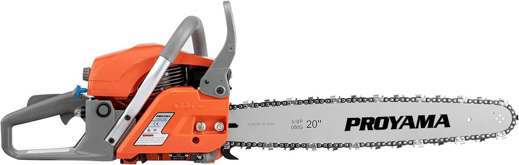 26CC 2-Cycle Top Handle Gas Powered Chainsaw 12 Inch Petrol Handheld Cordless Chain Saw for Tree Wood Cutting