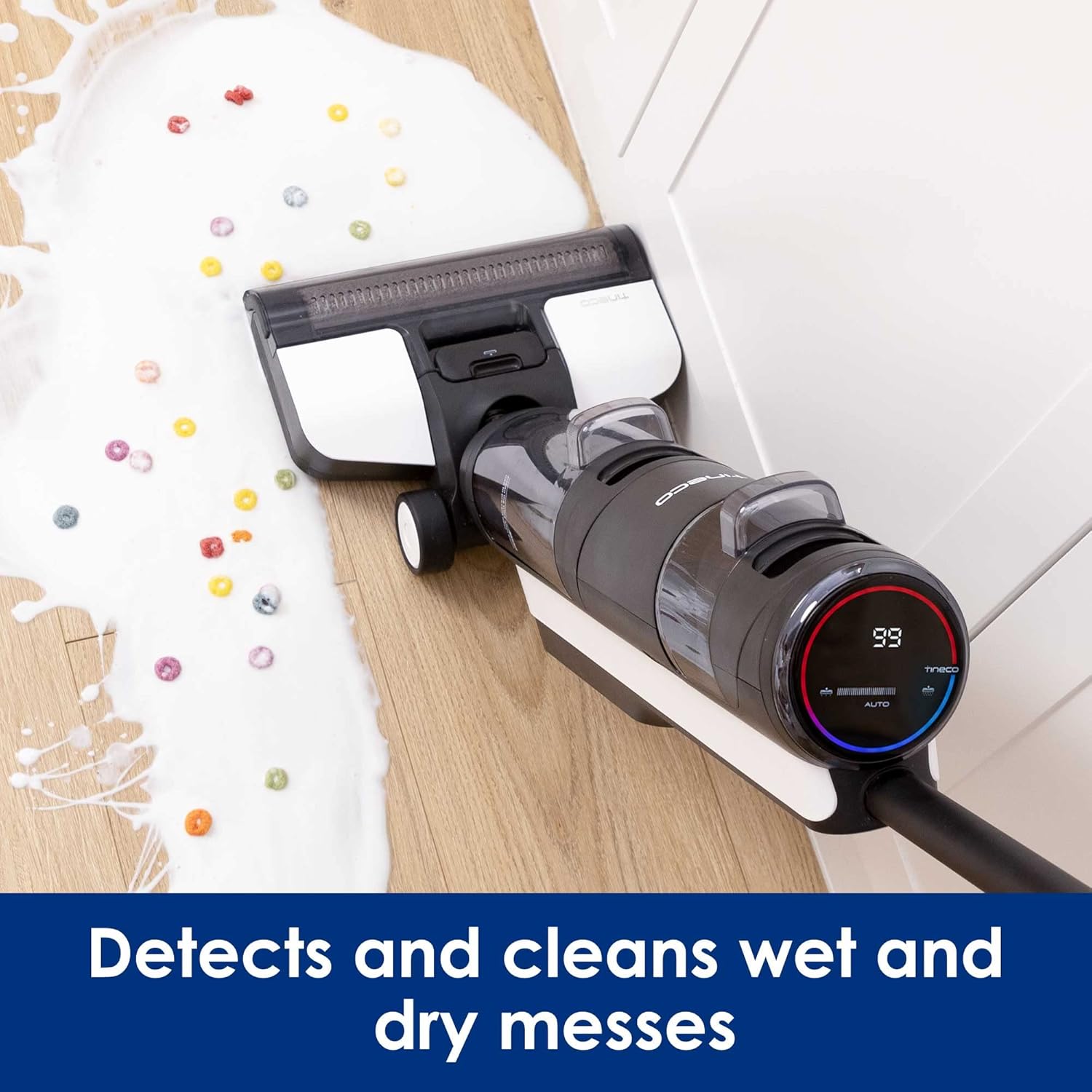 Complete Wet Dry Vacuum Cordless Floor Cleaner and Mop One-Step Cleaning for Hard Floors