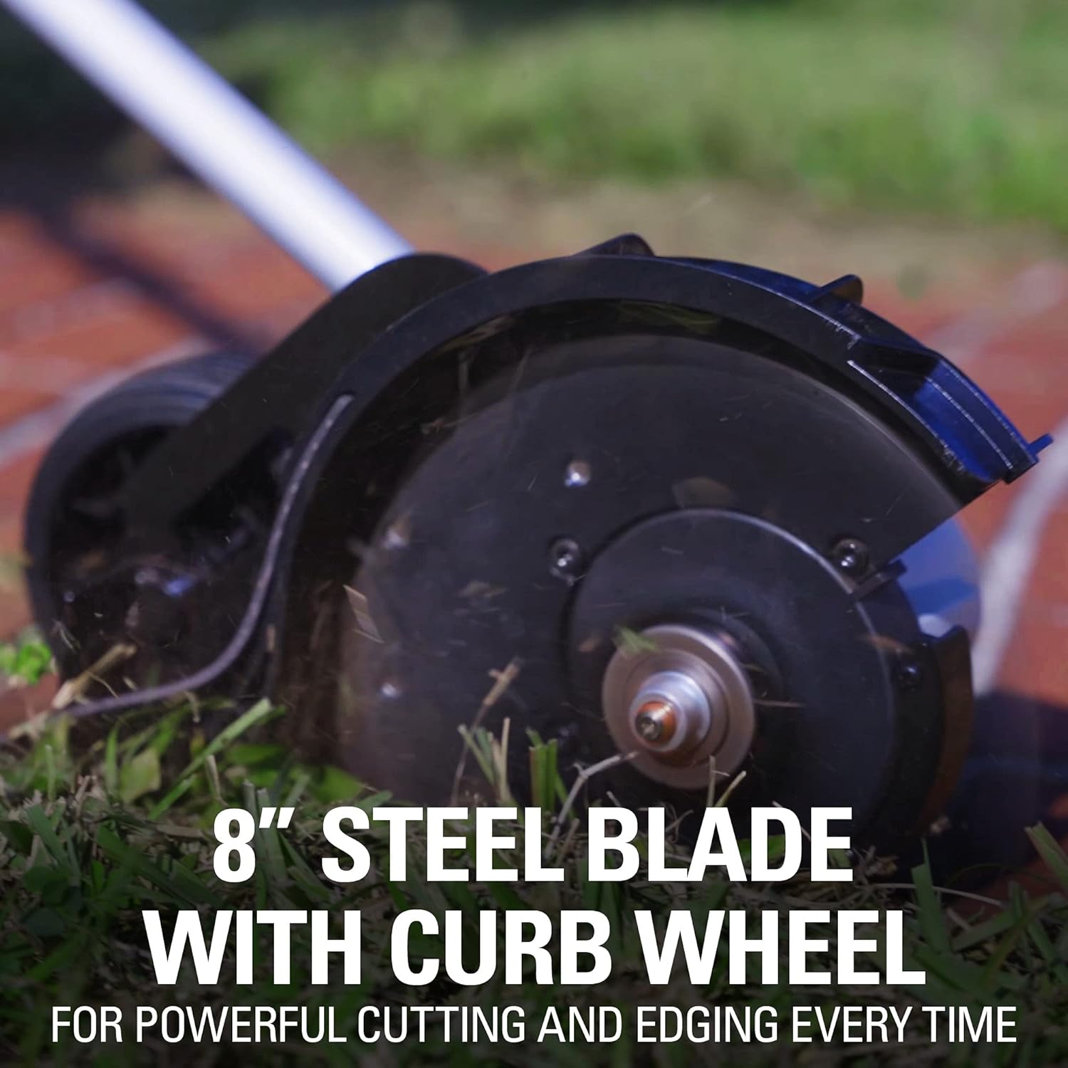80V 8" Brushless Edger, Battery and Charge Not Included