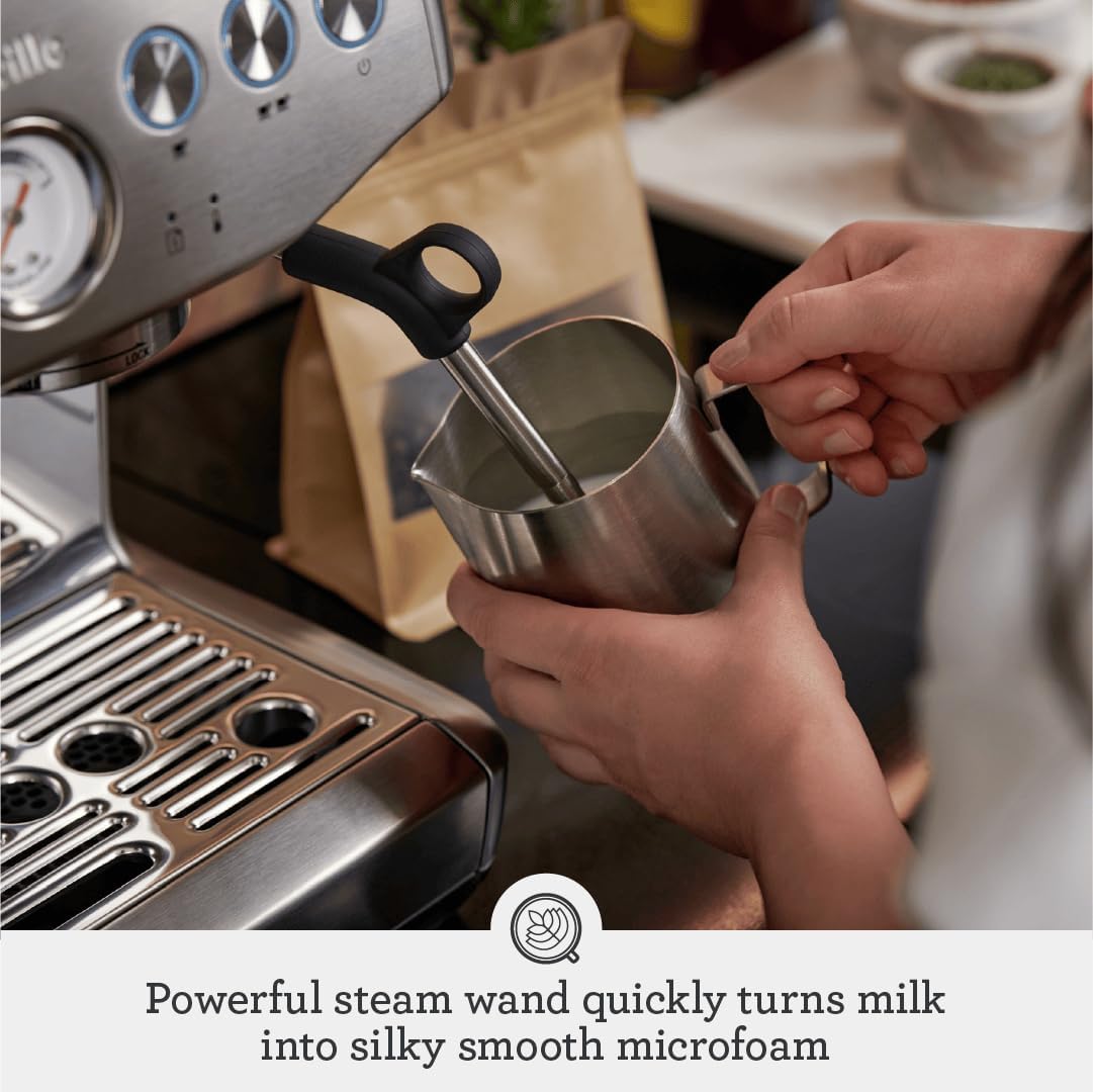Impress Espresso Machine, Black Stainless Steel
