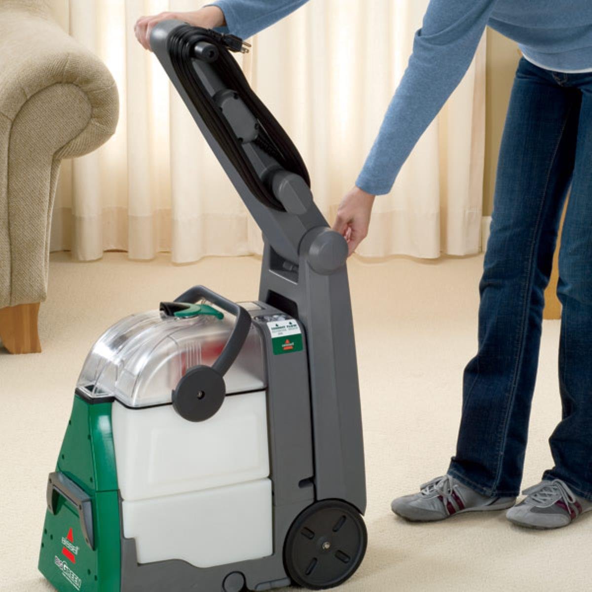 Bissell BigGreen Commercial BG10 Deep Cleaning 2 Motor Extractor Machine