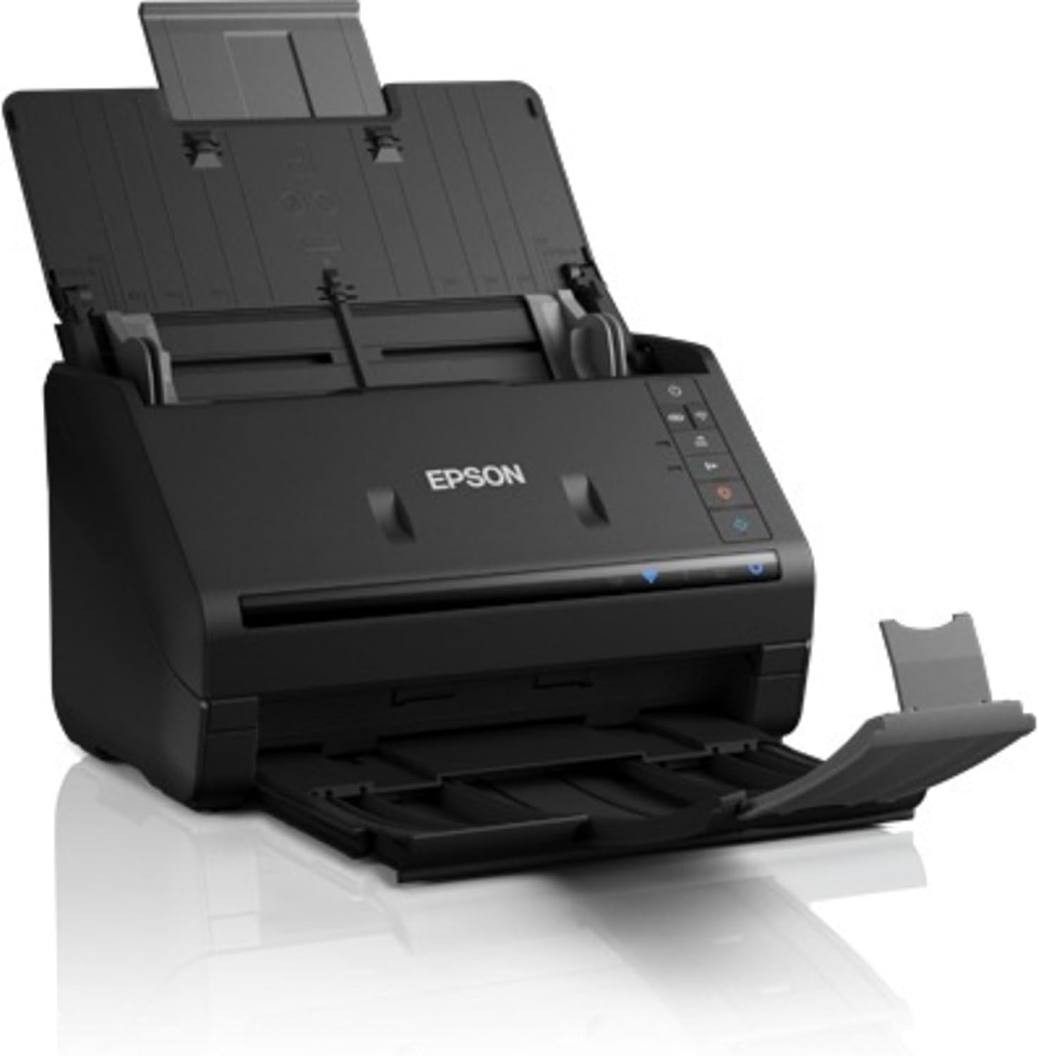 Wireless Color Duplex Desktop Document Scanner for PC and Mac, with Auto Document Feeder (ADF) and Scan from Smartphone or Tablet