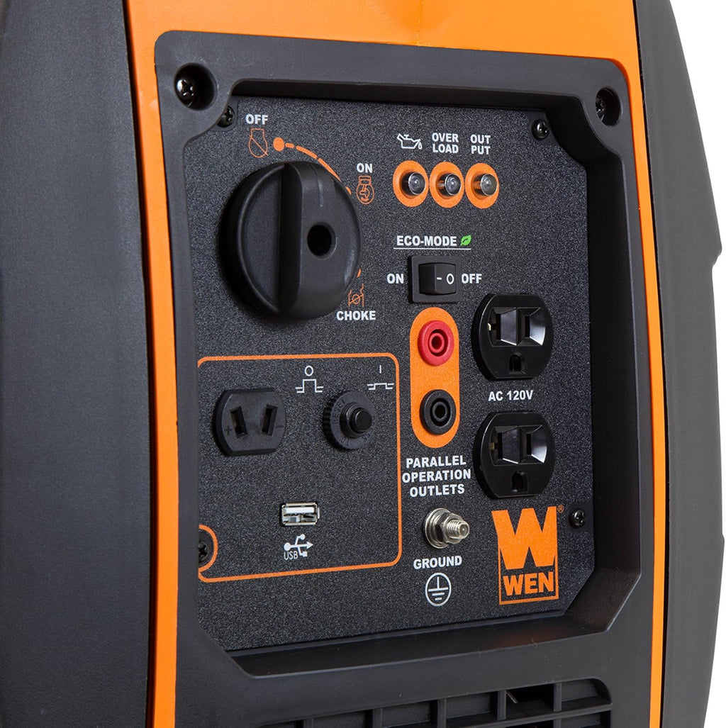 Gas-powered portable inverter generator