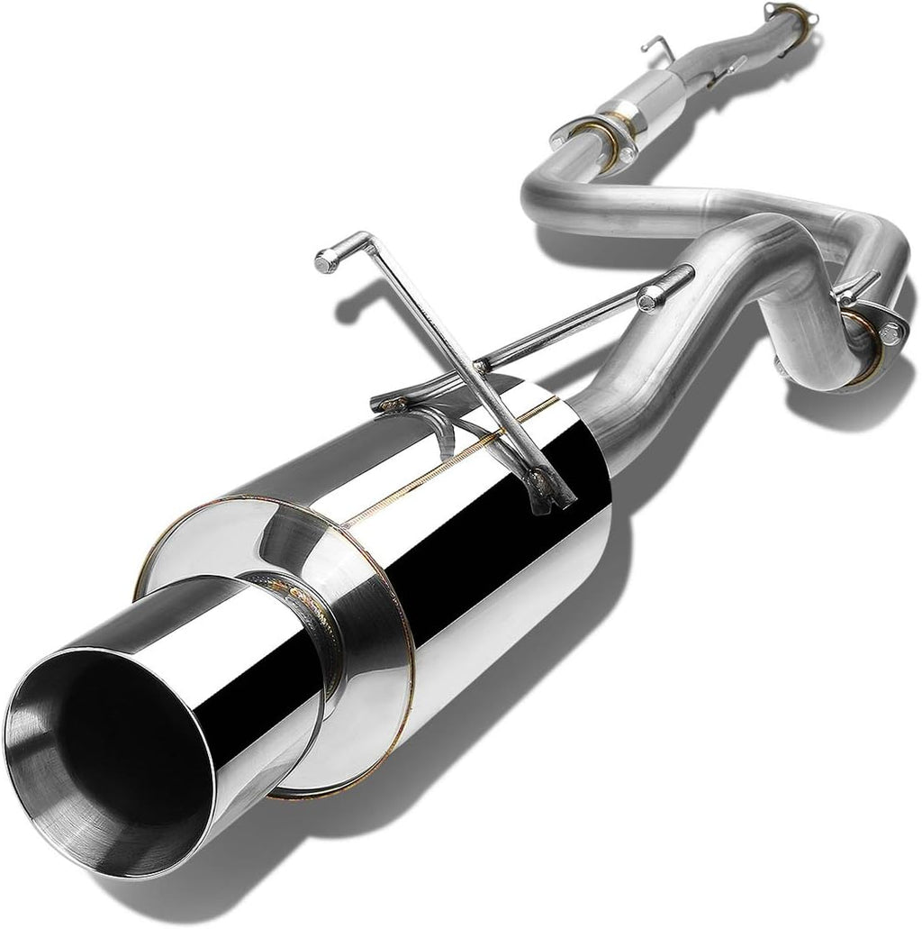 Stainless Steel Cat Back Exhaust System [Compatible with 92-00 Honda Civic Coupe/Sedan]
