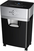 16-Sheet Heavy Duty Paper Shredder for Office, 60-Minute Running Time Cross-Cut CD Shredder with 60dB Low-Noise, 5.3-Gallon Pull Out Bin, Anti-Jam & Quiet Shredder for Home Office