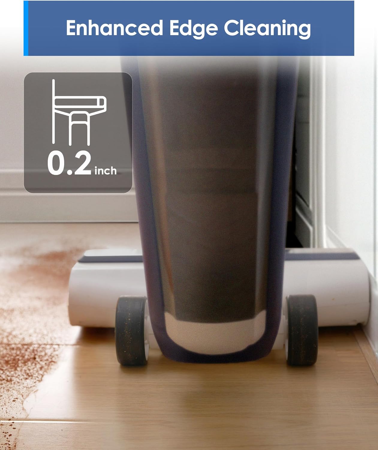 Complete Wet Dry Vacuum Cordless Floor Cleaner and Mop One-Step Cleaning for Hard Floors