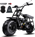 Mini Dirt Bike GMB100, 99 CC Gas Powered Mini Bike 4 Stroke 3HP, Off Road Mini Bikes for Kids and Adult, Trail Bike Up to 24 Mph, Weight Support Up to 185 LBS (Black)
