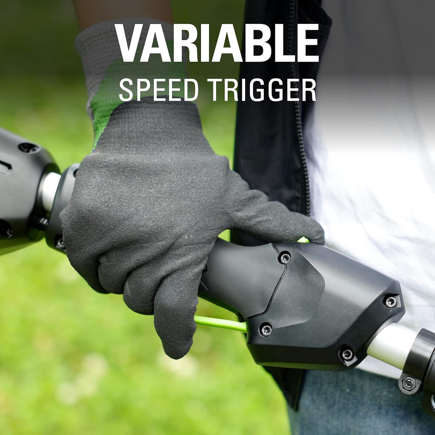 80V 8" Brushless Edger, Battery and Charge Not Included