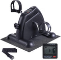Under Desk Bike Pedal Exerciser, Sportneer Mini Exercise Bike Peddler for Seniors with LCD Portable Sitting Foot Cycle Leg & Arm Pedal Machine Equipment with Anti-Skid Mat for Home