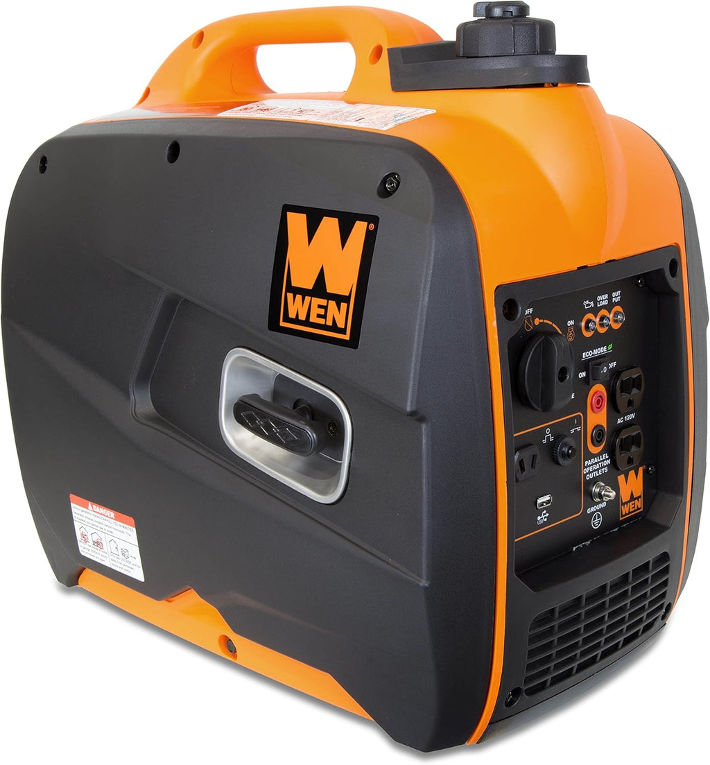 Gas-powered portable inverter generator