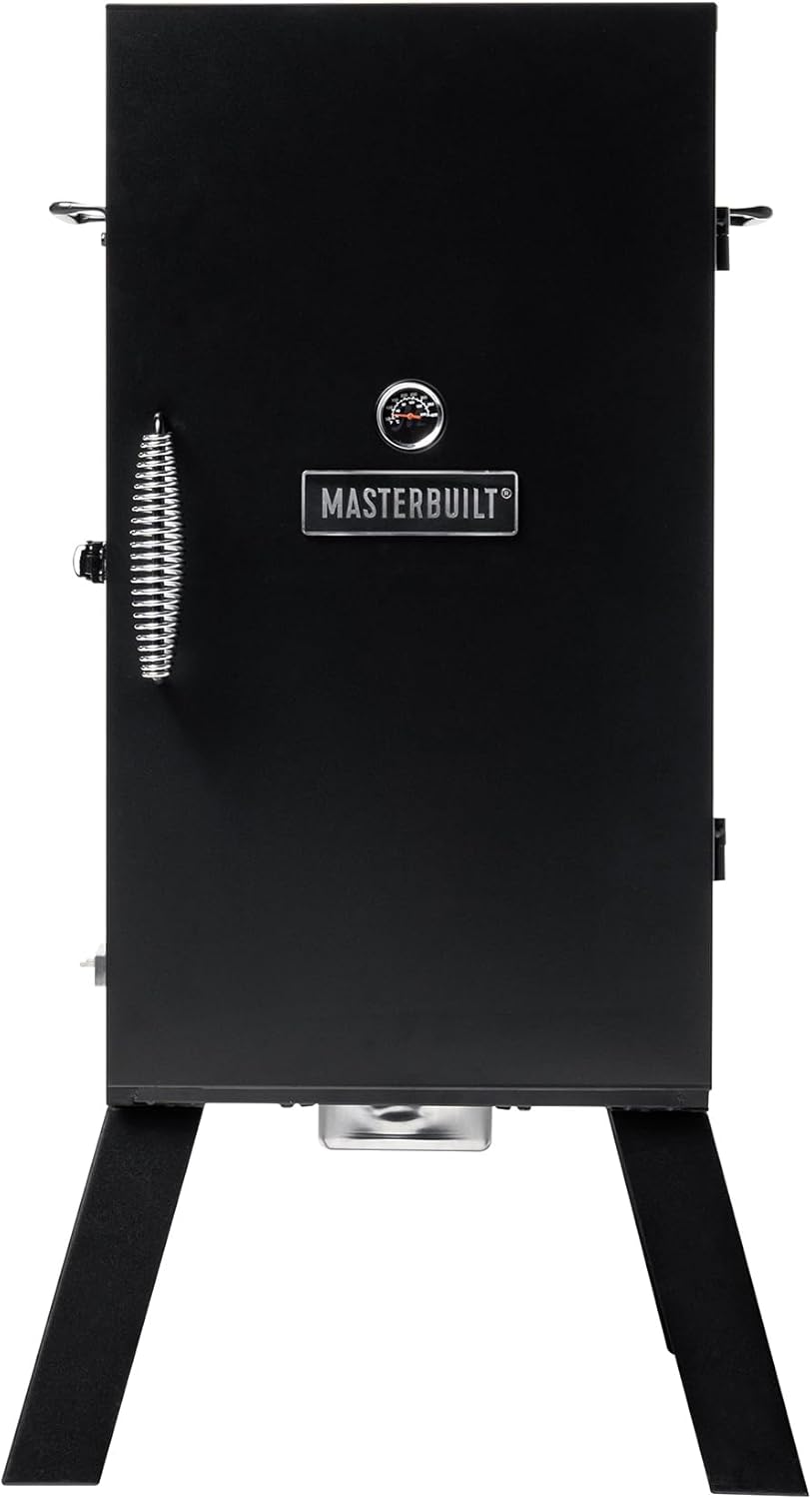 Analog Electric Smoker with 3 Smoking Racks, 30 inch, Black