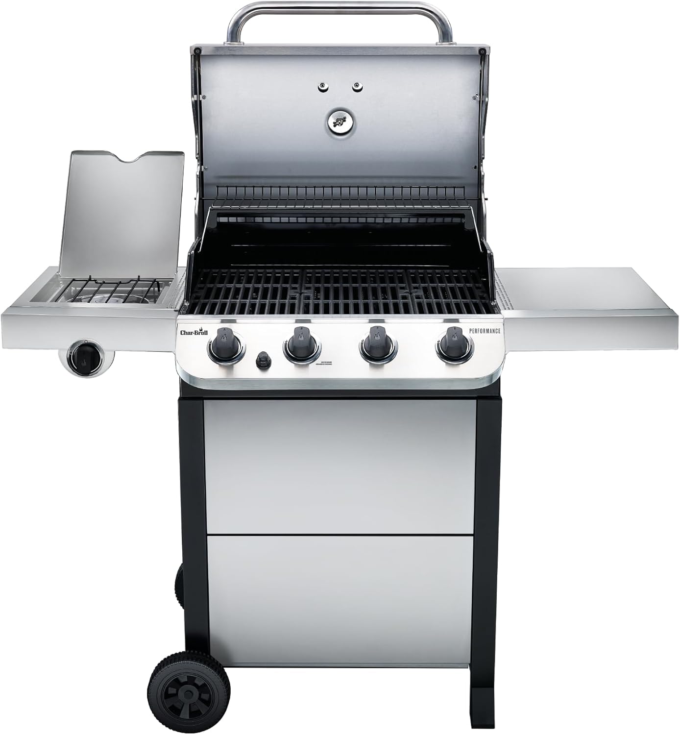 Performance Stainless Steel 4-Burner Cart Style Gas Grill