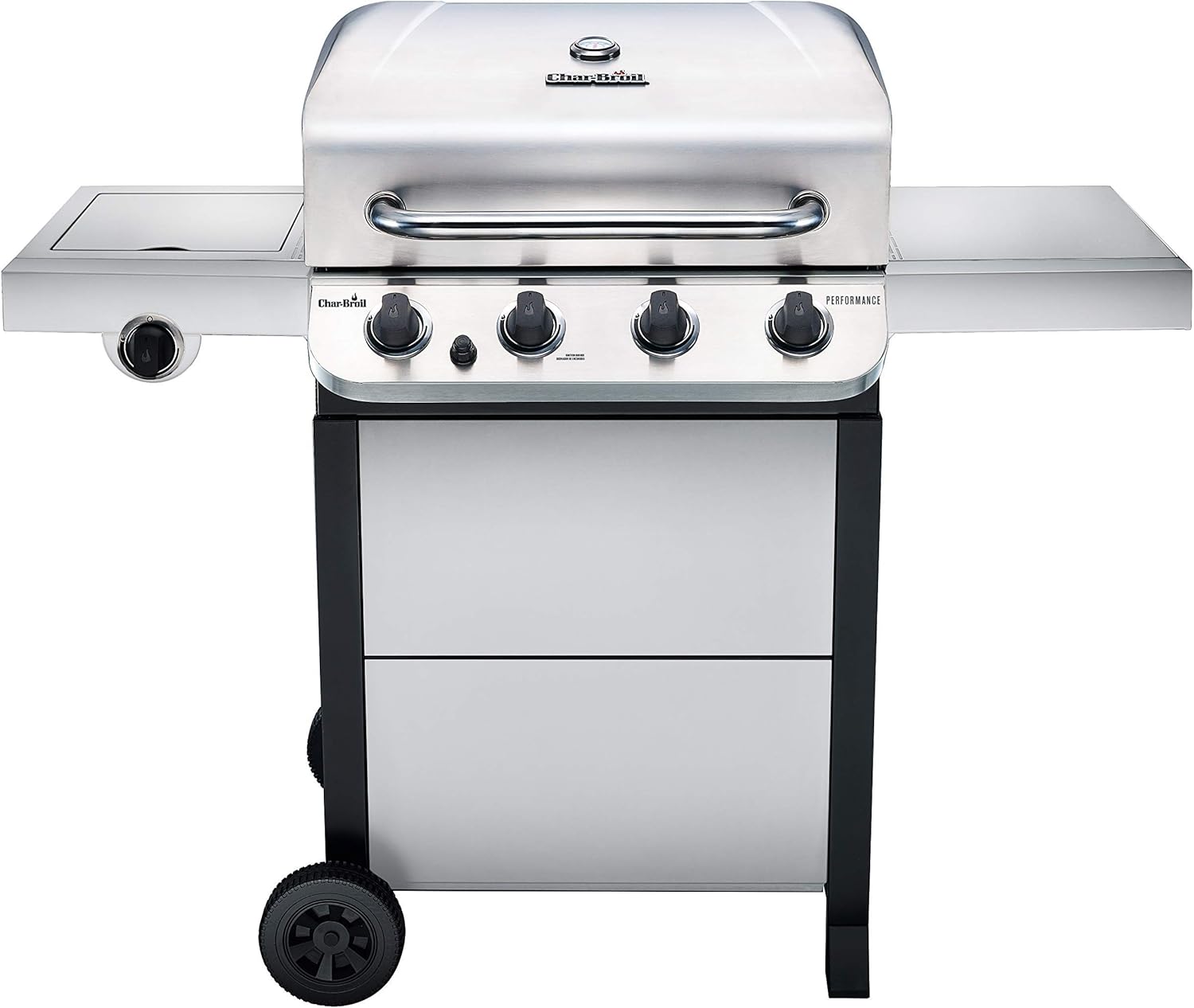 Performance Stainless Steel 4-Burner Cart Style Gas Grill